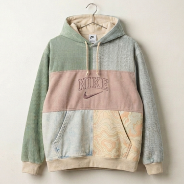 THE REMIX PULLOVER –Vintage Patchwork Hoodie