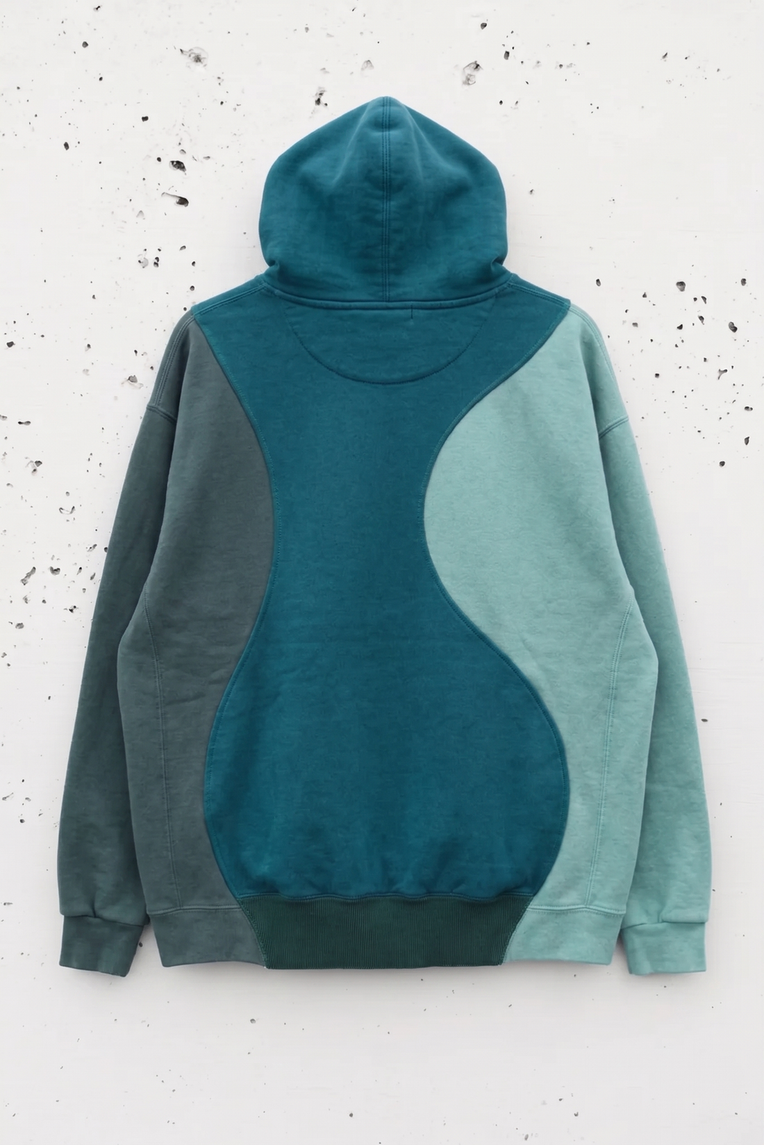 Ocean Wave Colorblock Hoodie
