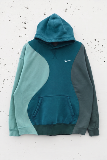 Ocean Wave Colorblock Hoodie