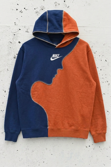 Hand-Stitched Spliced Horizon Hoodie